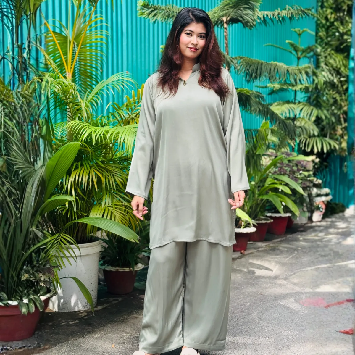 Rawda Cord sets | Mint Green